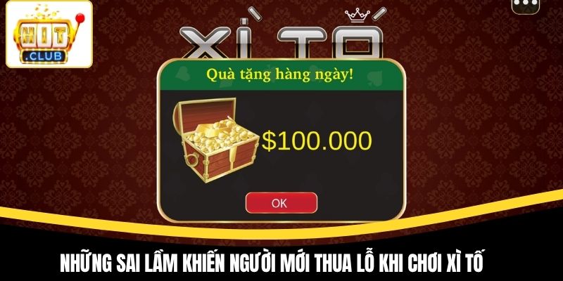 Những sai lầm khiến người mới thua lỗ khi chơi xì tố